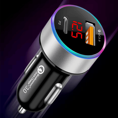 Bluetooth pour la voiture - LedCarCharger™ - Gris - Gadget - auto - store