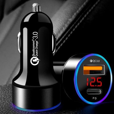 Bluetooth pour la voiture - LedCarCharger™ - Noir - Gadget - auto - store